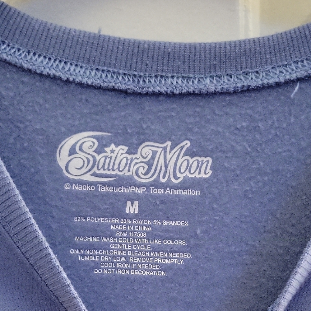 Sailor Moon Blue Sweatshirt - Picture 2 of 3